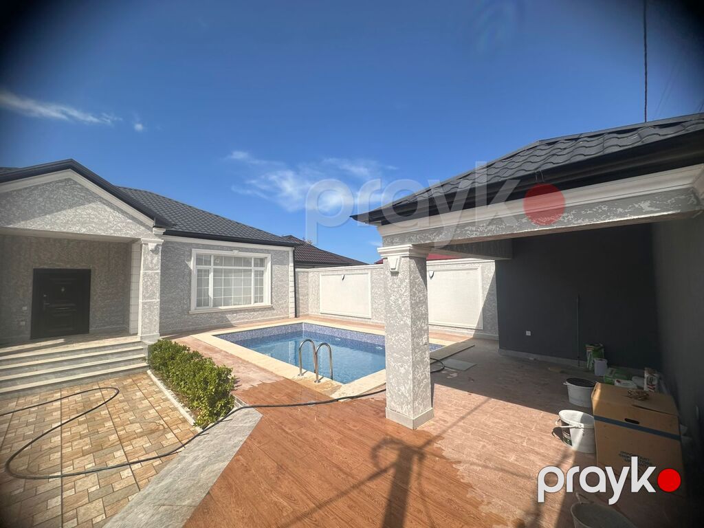 Satılır 4 otaqlı həyət evi/bağ evi 190 m² — Ev, villa, Bakı (4)