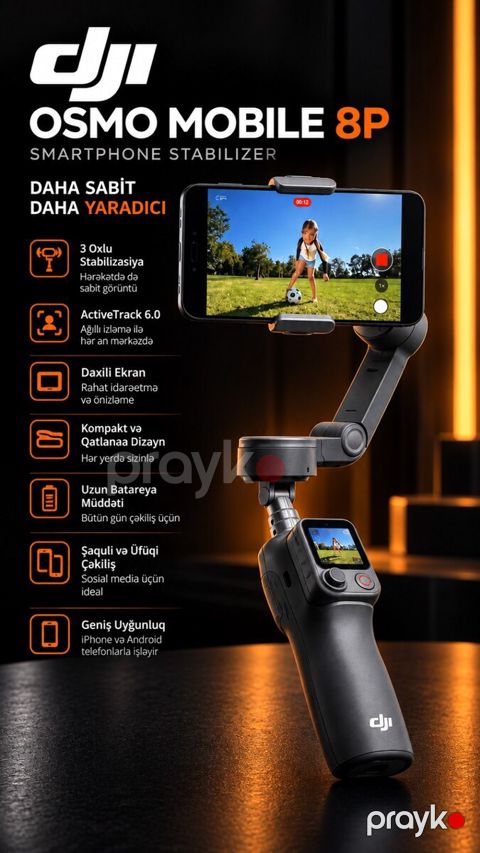 DJI Osmo Mobile 8P — Bakı