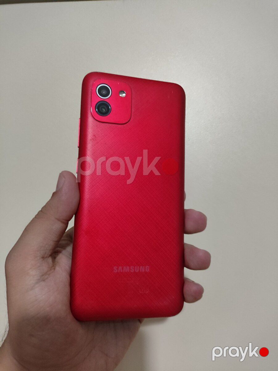 Samsung Galaxy A03 Red 64GB/4GB — Smartfonlar, Bakı (3)