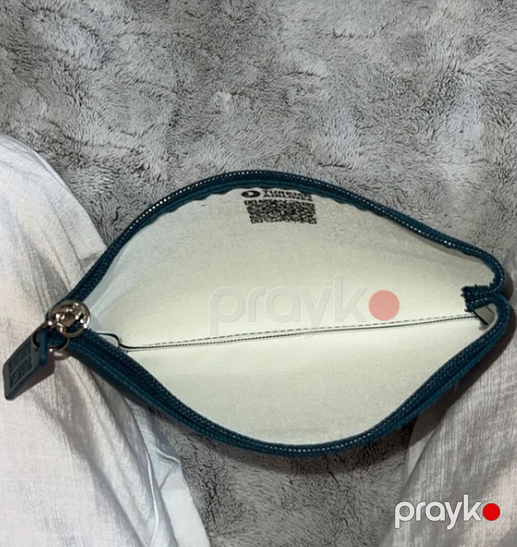 Lacoste brendinin kompakt aksesuar çantası - Rəng: tünd firuzə/mavi — Çantalar, çamadanlar, cüzdanlar, Bakı (3)