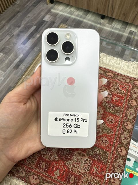 Apple iPhone 15 Pro White Titanium 256GB/8GB — Bakı