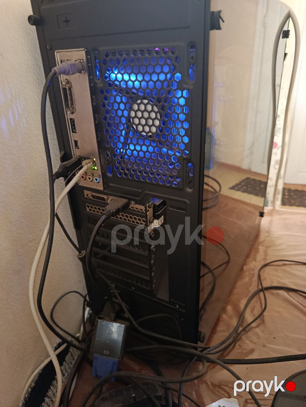 Core i5-8400 2.80 GHz Video card GTX 1050 TI Ram 16 GB DDR4 SSD — Masaüstü kompüterlər, Gəncə (3)
