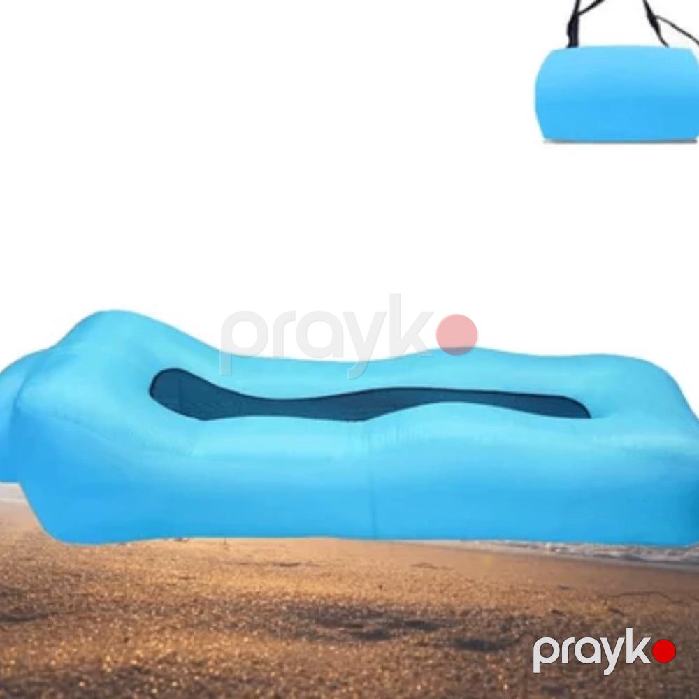 Hava ilə doldurulan döşək Şişmə şezlonq, ultra yüngül portativ, erqonomik, suya davamlı, hava sızmasına qarşı, açıq hava və səyahət üçün, nasos tələb olunmur - prm1_31 — Mallar, Bakı (3)