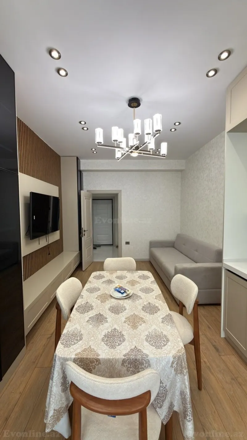 Kirayə verilir 2 otaqlı Mənzil Yeni tikili 60 m² Bakı, Nərimanov r., Bakmil m — Mənzil, Bakı (5)