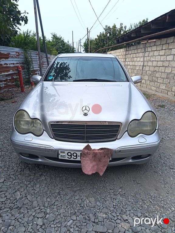 Mercedes C 180, 2.0 L, 2001 il, 423 786 km — Avtomobillər, Ağdaş (7)