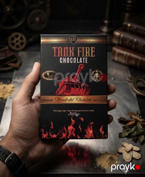 Tank Fire Chocolate – Wonderful Chocolate Tank Fire Chocolate uniseks — Bakı