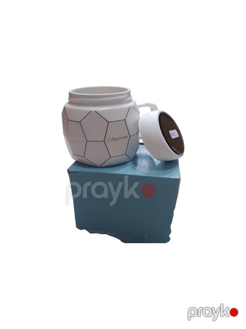 Termos fincan YT-337, keramika, tünd göy — Bakı