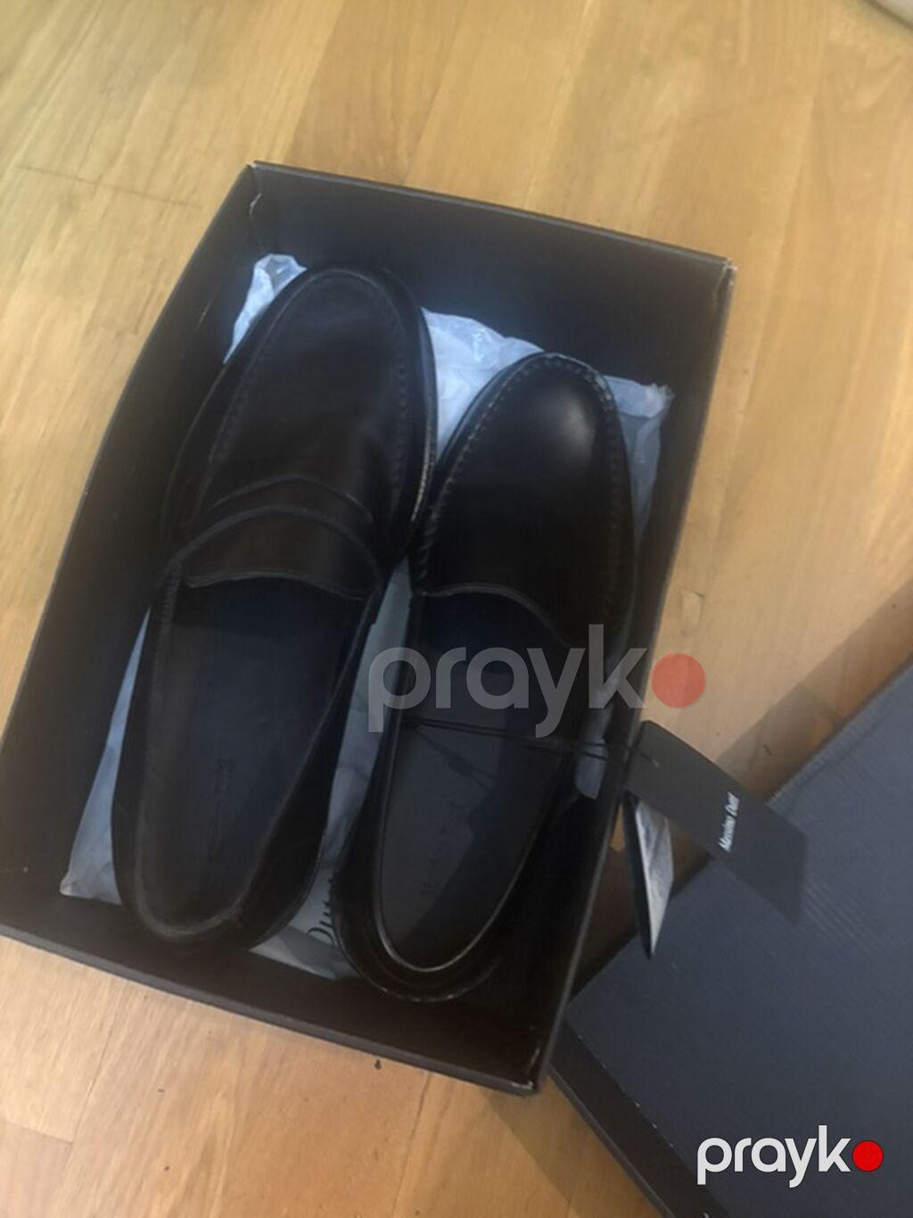 Massimo Dutti, Ölçü: 42, rəng - Qara, Yeni — Mokasin, Bakı (2)