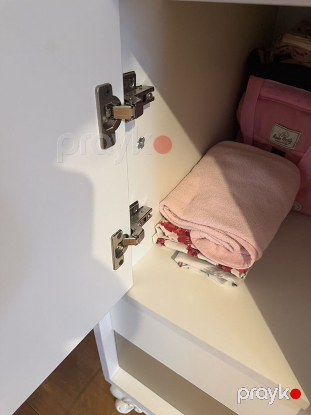 Uşaq çarpayısı və komod – “baby mood” model - Rəng: ağ və bej — Bəşikləri, Lənkəran (2)