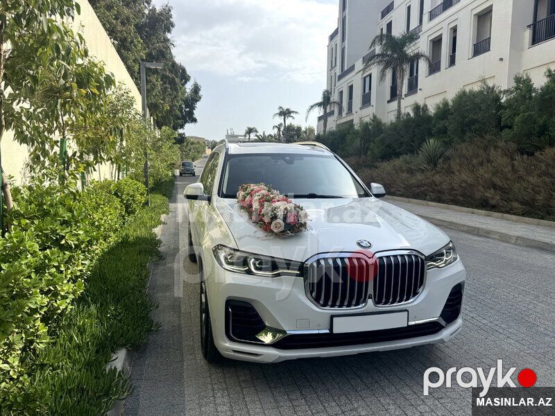 BMW X7, 2022 il — Minik avtomobili icarəsi, Bakı (3)