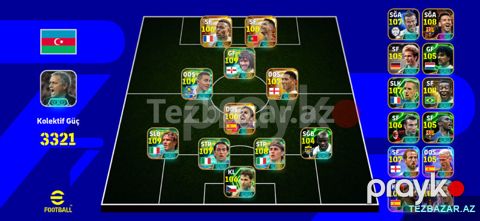 Efootball tək bağ kg 3330 — Bakı