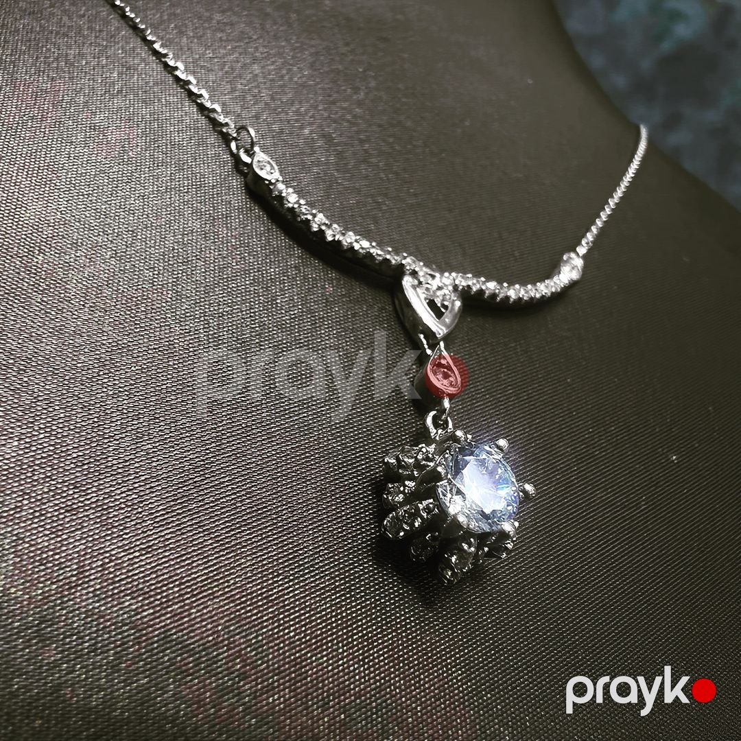Boyunbağı qadınlar üçün 139321, gümüş 925 əyar — Mallar, Bakı (3)