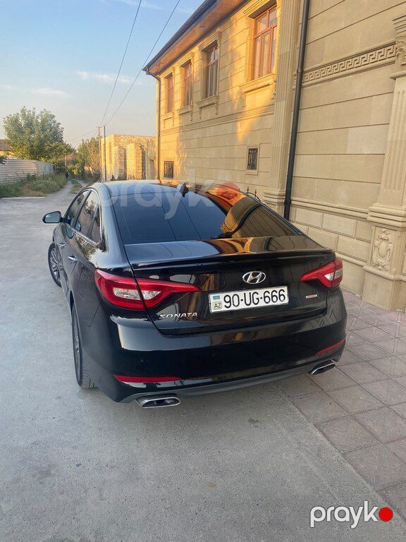Hyundai Sonata, 2.4 L, 2016 il, 215 652 km — Avtomobillər, Bakı (6)
