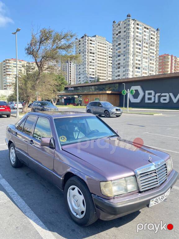 Mercedes 190, 2.0 L, 1991 il, 200 000 km — Avtomobillər, Bakı (3)