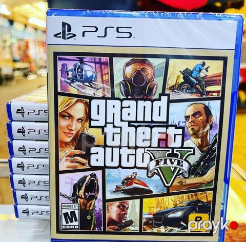 PS5 üçün "GTA 5" oyun diski — Bakı