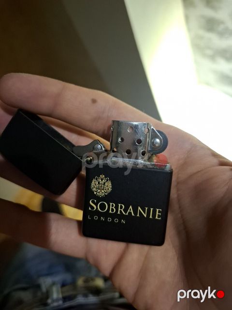 Zippo Classic Black Matte Sobranie — Bakı