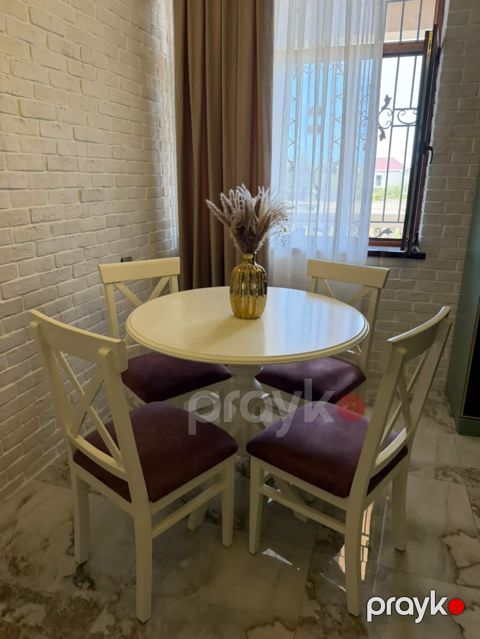 Mətbəx üçün, İşlənmiş, Oval masa, 4 stul — Bakı