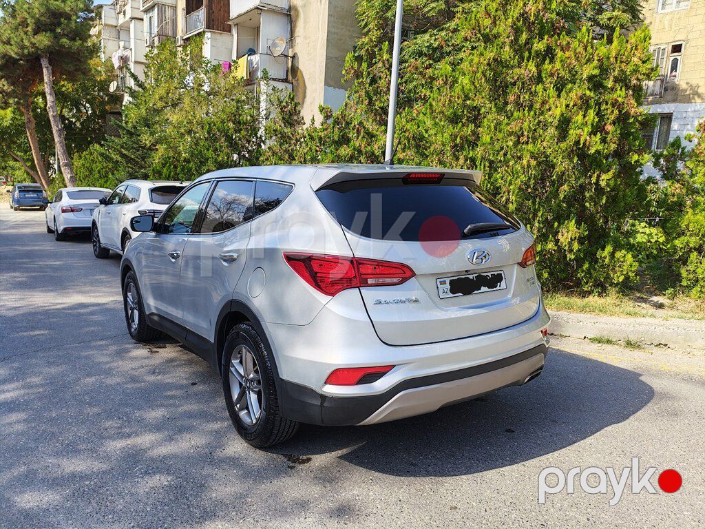 Hyundai Santa Fe, 2.4 L, 2017 il, 192 326 km — Avtomobillər, Bakı (3)