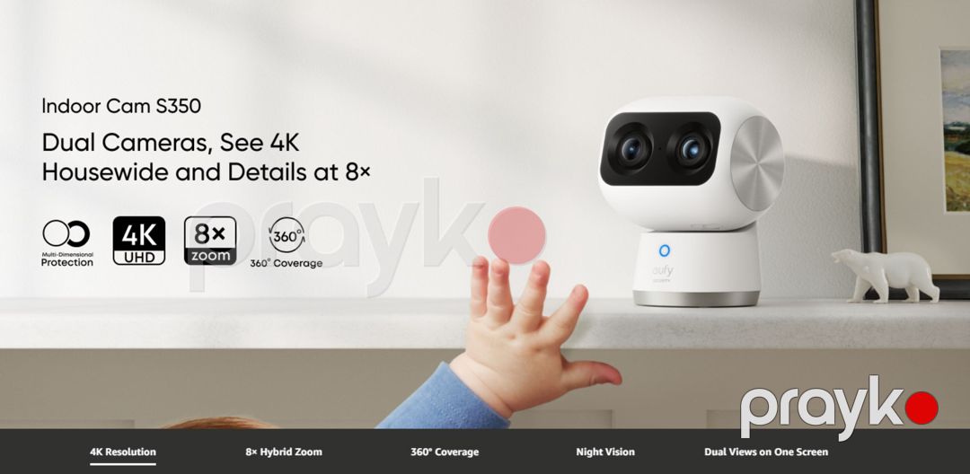 Nəzarət kamerası eufy 4K Security Camera — Ağıllı ev və təhlükəsizlik, Bakı (5)