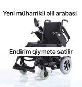 Mühərrikli əlil arabası – endirim qiymətinə satılır Xüsusiyyətlər — Aptek