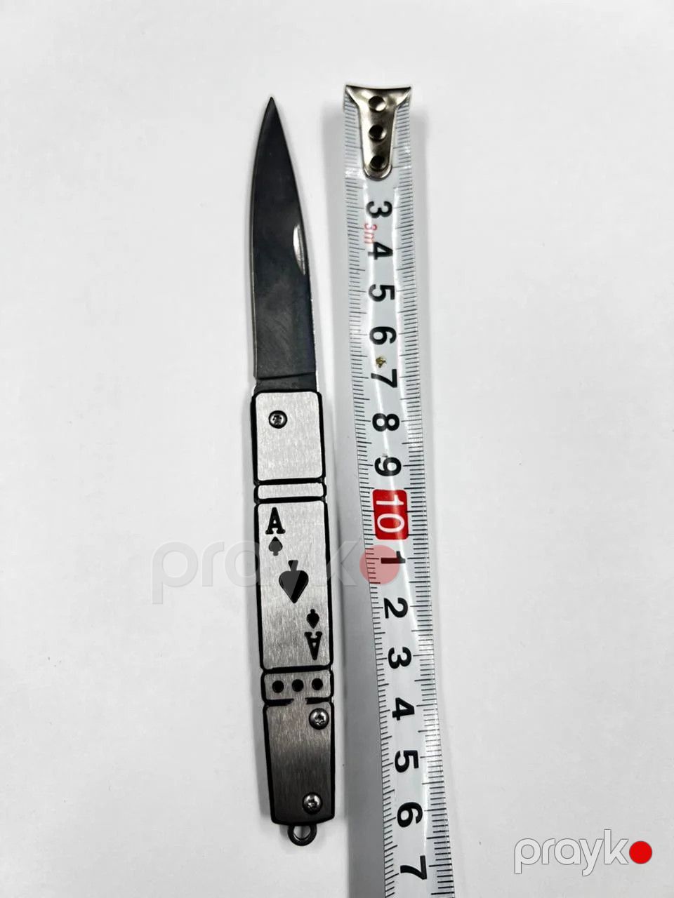 Bıçaq IL-1638, gümüşü, 16.5 sm — Mallar, Bakı (2)