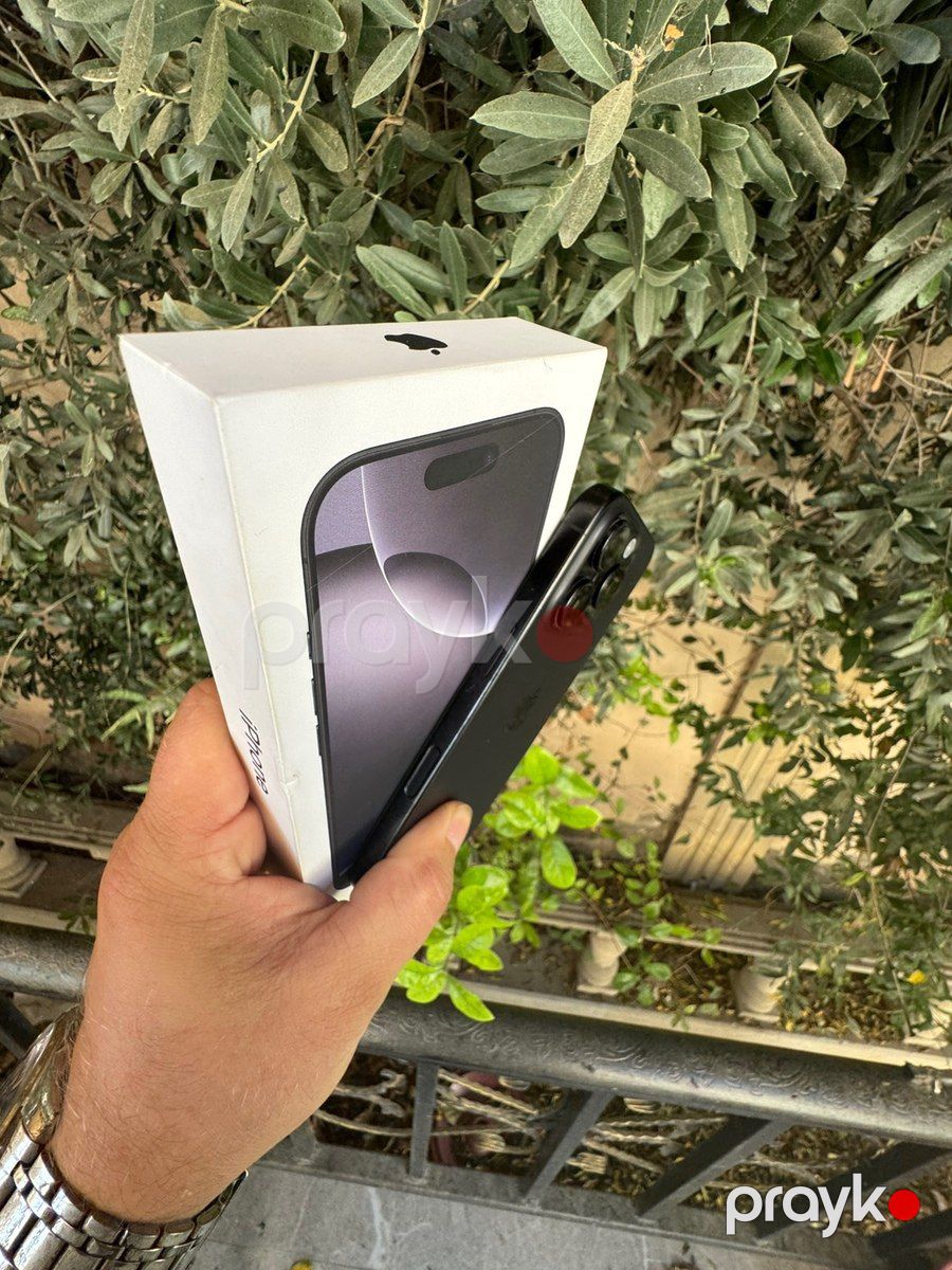 Apple iPhone 16 Pro Black Titanium 128GB/8GB — Smartfonlar, Bakı (4)