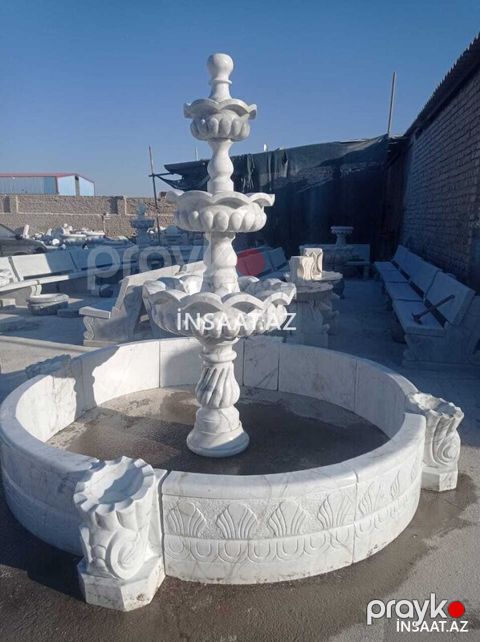 mərmər fontanlar — Bakı