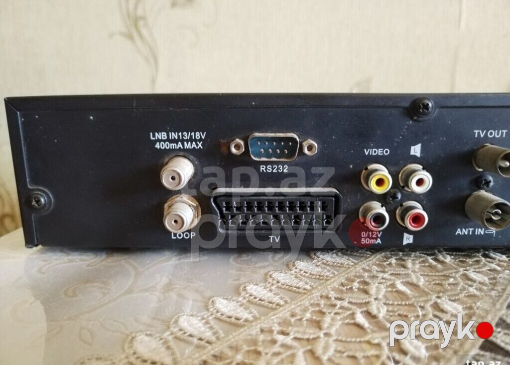 Euromax EM 777 rəqəmsal peyk qəbuledicisi. Sumqayitdadir. - DVB — Rəqəmsal və peyk TV, Sumqayıt (3)