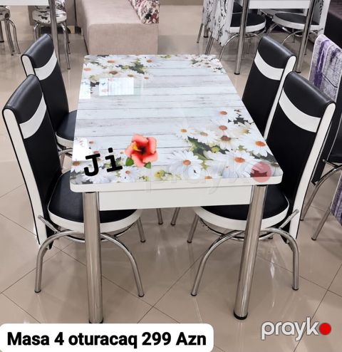 Turkiye istehsali. Metbex masa desti Masa 4 oturacaq Masa — Saray