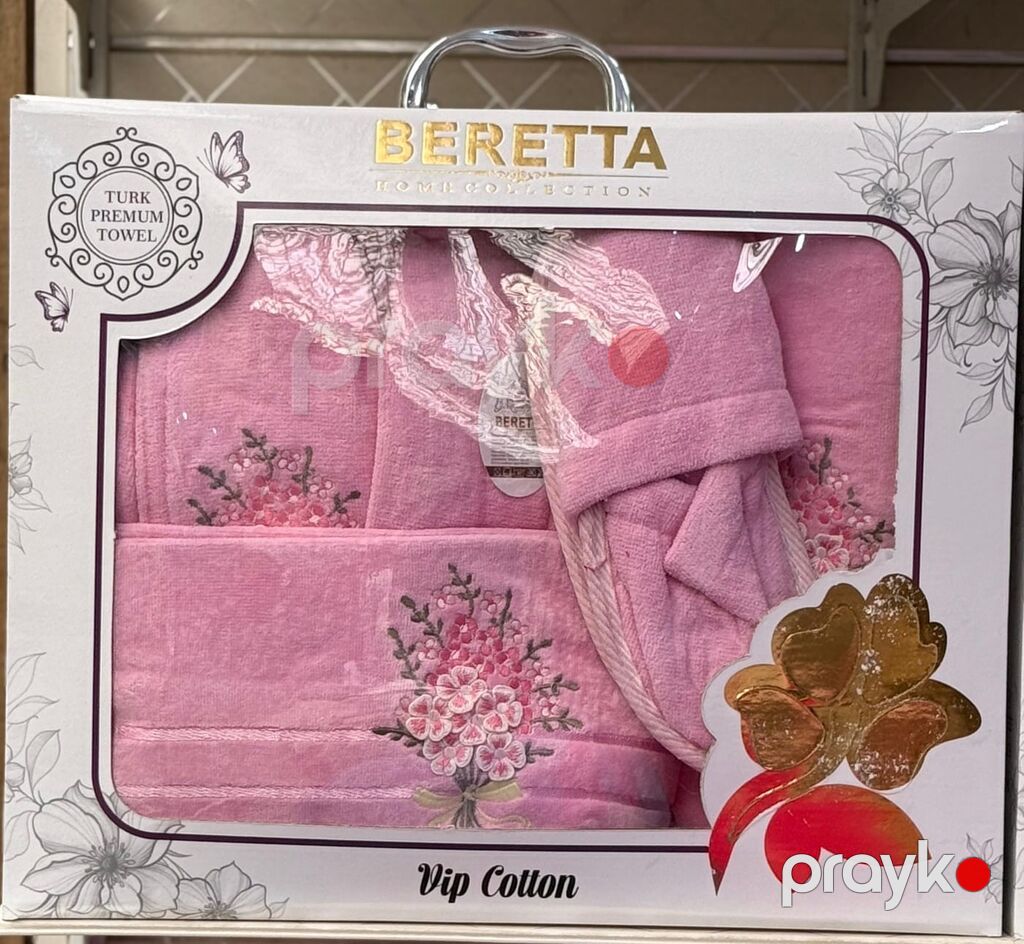 Beretta Premium Hamam Xalatı Dəsti (Vip Cotton) Qiymət: 79 yox — Digər, Güzdək (7)