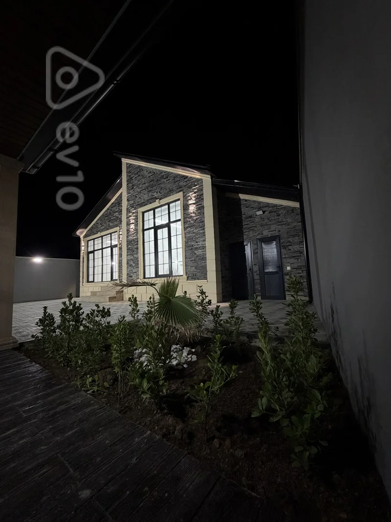 4 otaqlı həyət evi, 133 m², Binə atçılıq qəsəbəsi, Aeroport yoluna 200 metr məsafə — Ev, villa, Bakı (2)