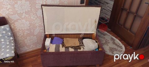 Geniş Sandıqlı və Parça Örtüklü Puf. Çox səliqəli, baxımlı və möhkəm — Bakı