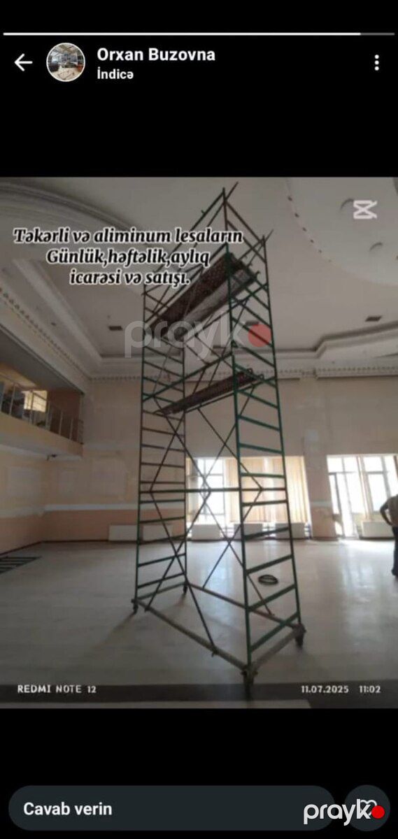 İskələ dayaqları icarəsi — Avadanlıq icarəsi, Bakı (2)