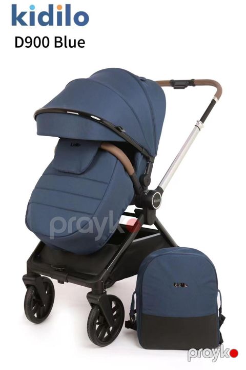 Uşaq arabası Kidilo D900 KB, göy — Bakı
