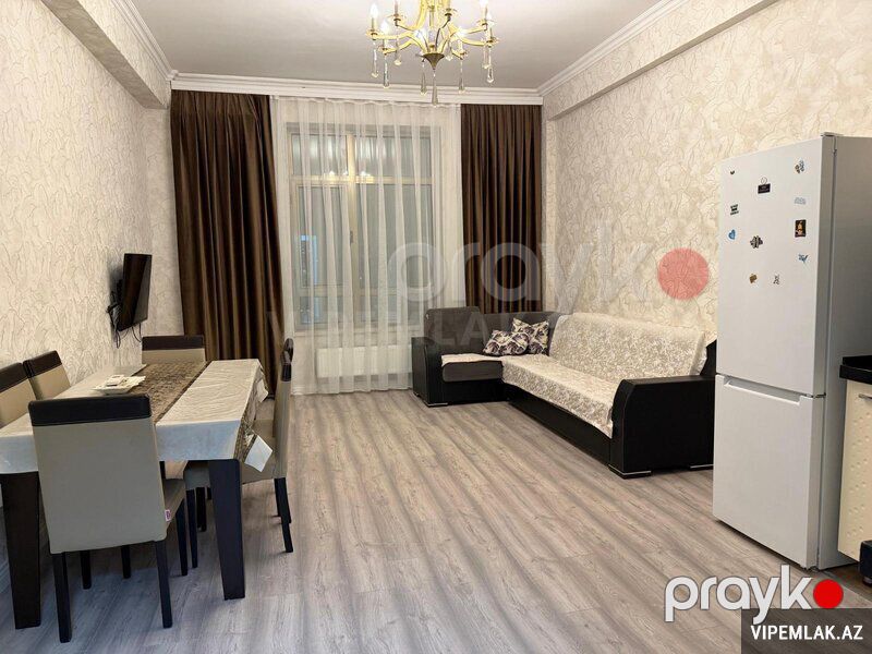 Yasamal rayonunda 2 otaqlı Yeni tikili Kirayə verilir, 70 m² — Mənzil, Bakı (4)