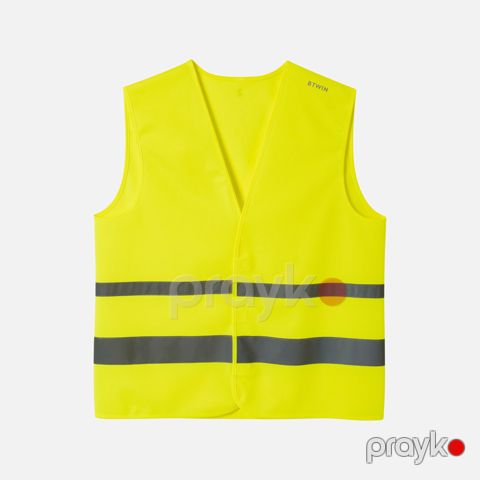 Kişilər üçün velosiped jileti Decathlon 8749912, sarı, poliester, ölçü XS/S — Bakı