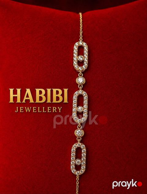 Qolbaq qadınlar üçün Habibi Jewellery HJ577, qızıl 585 əyar — Bakı