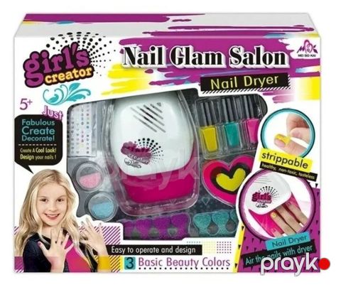 Uşaq manikür dəsti Nail Glam Salon MBK-326, 3+ yaş