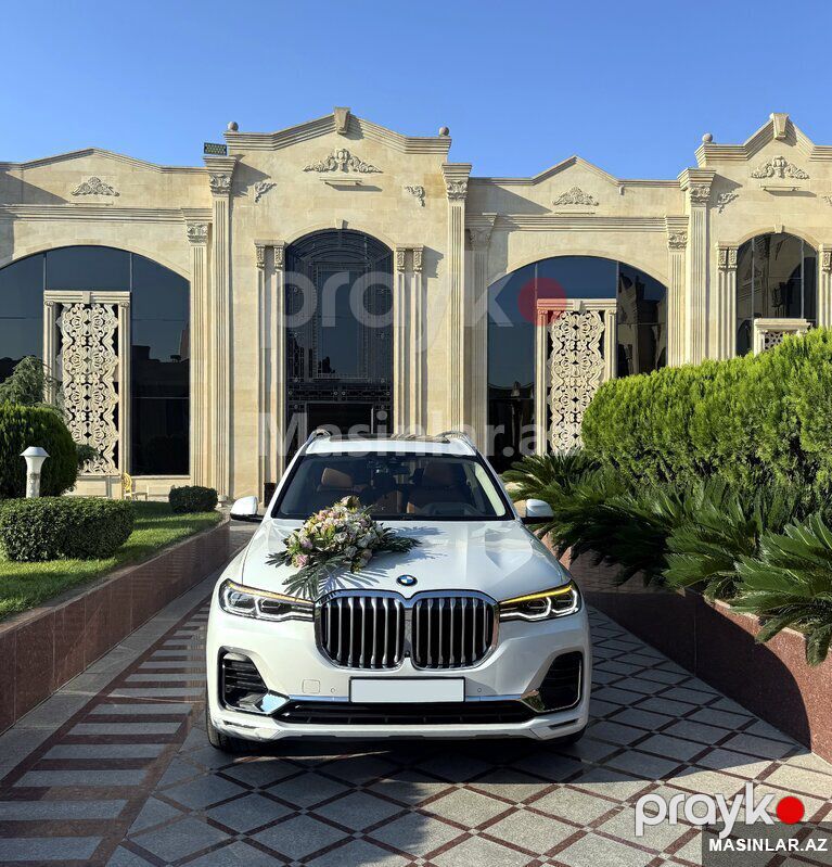 BMW X7, 2022 il — Minik avtomobili icarəsi, Bakı (4)