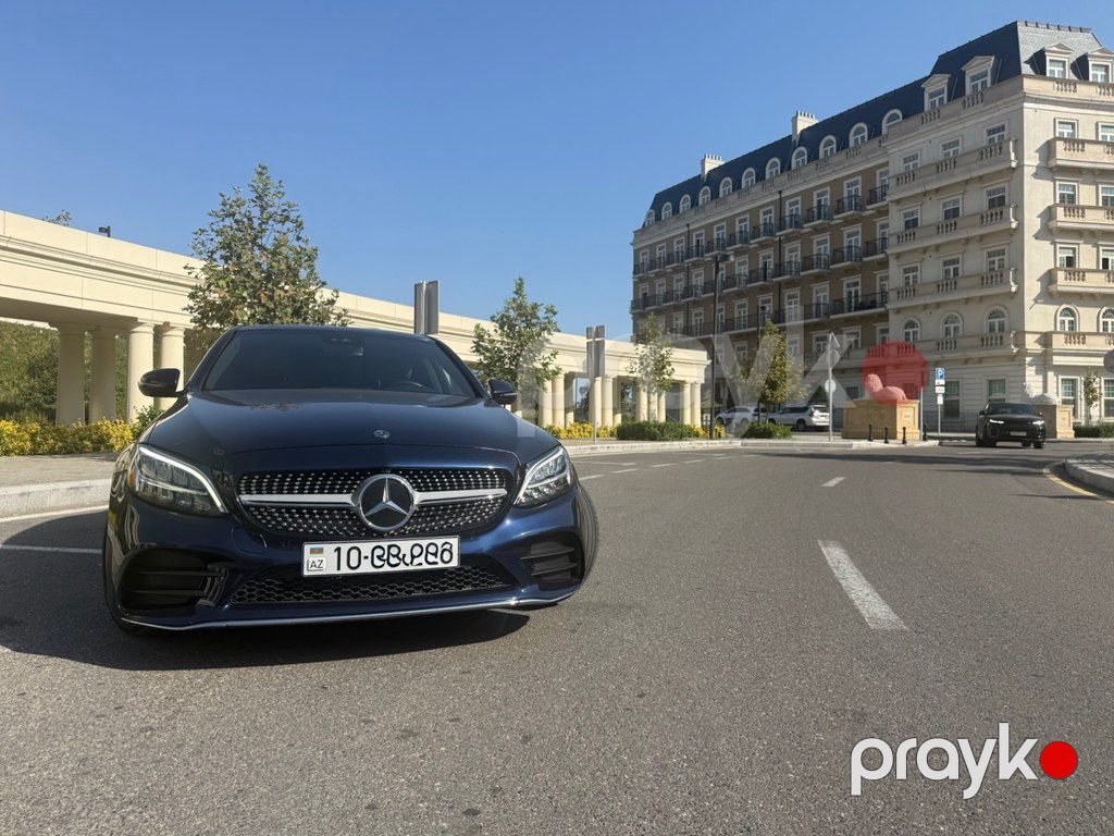 Mercedes C 300, 2.0 L, 2020 il, 72 000 km — Avtomobillər, Bakı (3)