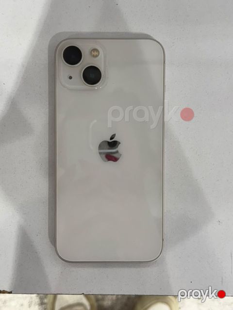 IPhone 13, 128 GB, Starlight, Barmaq izi, Face ID — Digah