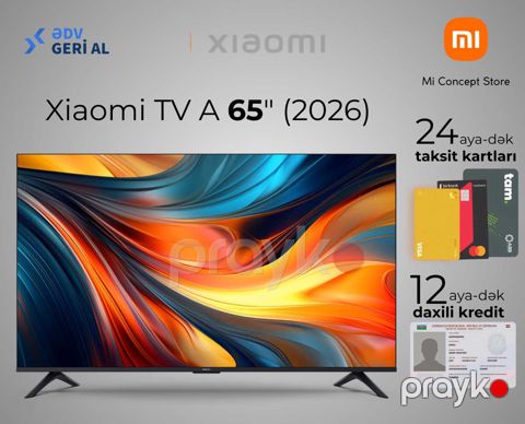 Televizor "Xiaomi TV A 65" (2026) — Bakı