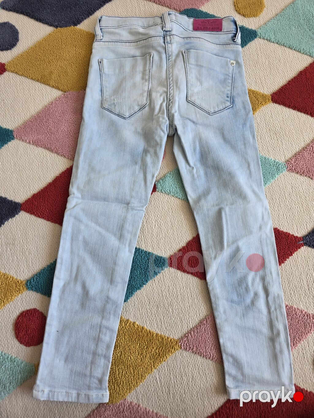 U.S. Polo Assn. uşaq cins şalvarı - Model: Skinny - Ölçü: 5–6 yaş — Uşaq geyimi, Bakı (3)