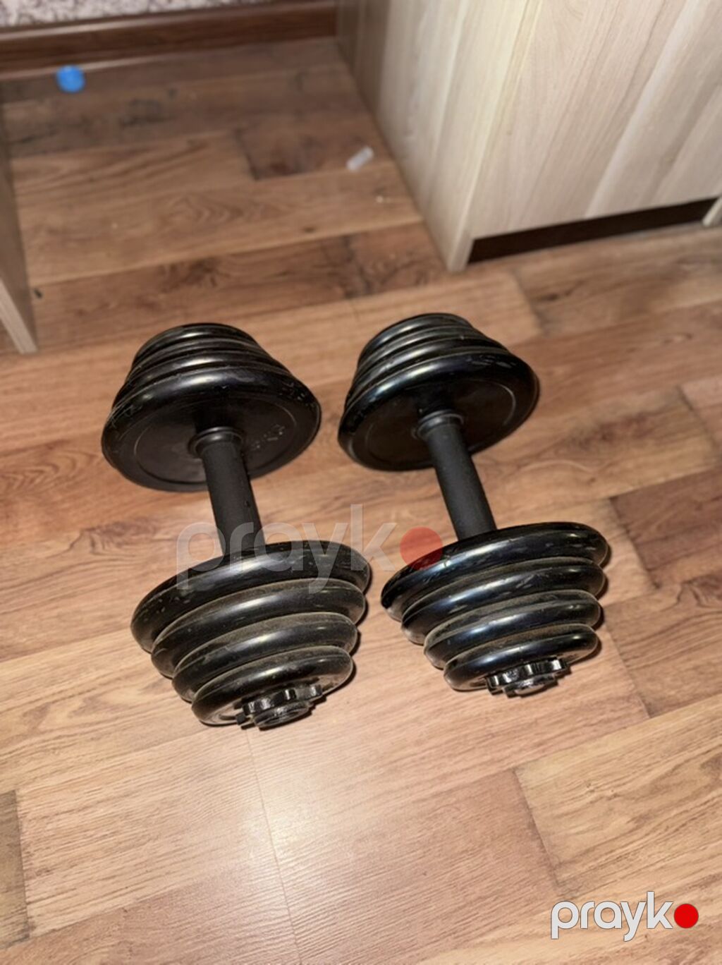 Tənzimlənən dambbell dəsti – ikili - Material: Polad/gizli metal — Dumbbellər, barbelər, diskləri, Bakı (3)