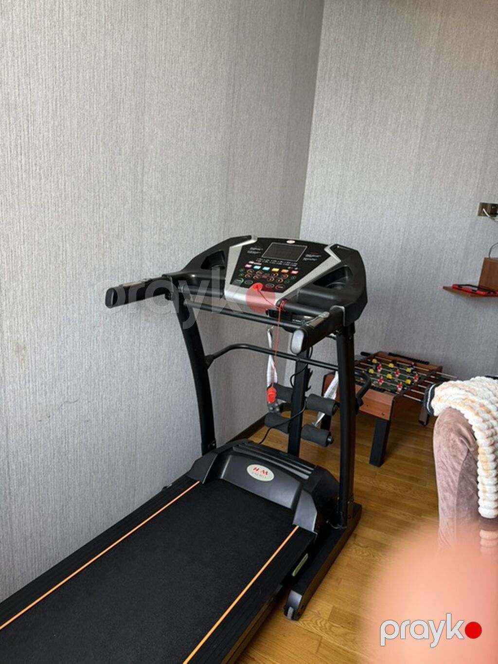 Qaçış trenajoru – H&M Fitness - Elektrikli qaçış yolu, geniş — Koşu simulyatorları, Bakı (2)