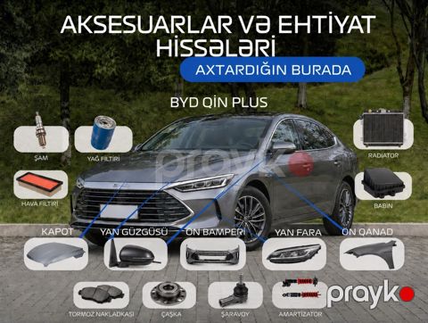 BYD Qin Plus ehtiyat hissələri — Bakı