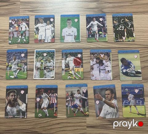 Real Madrid Kartları, 15ədəd — Yevlax