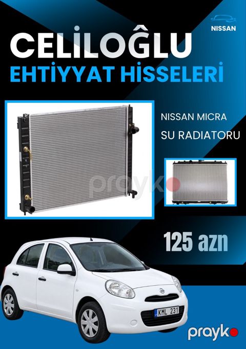 Nissan Micra su radiatoru — Bakı