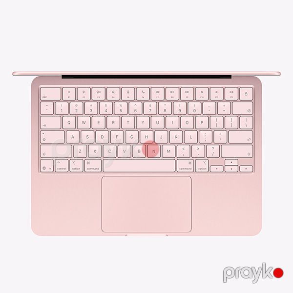 Apple MacBook Neo 13-inch (A18 Pro) (8/512 GB) - Model A3404 Blush — Noutbuklar, Bakı (3)