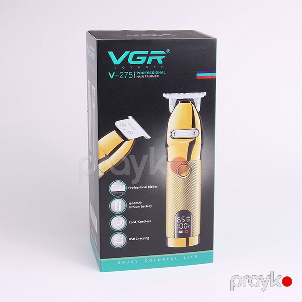 Profissional Trimmer VGR 275 - 2 Sürətli / 6500RPM / 1500mAh / 180 — Saç kəsmə maşınları, Bakı (10)